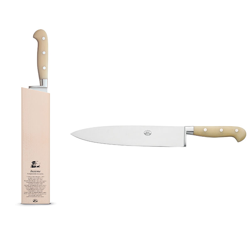 BERTI Insieme Coltello da Chef Crema