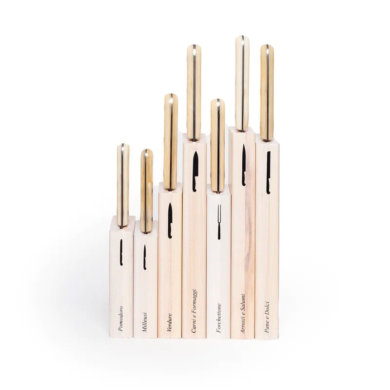 BERTI Insieme Coltello da Chef Crema - immagine 2