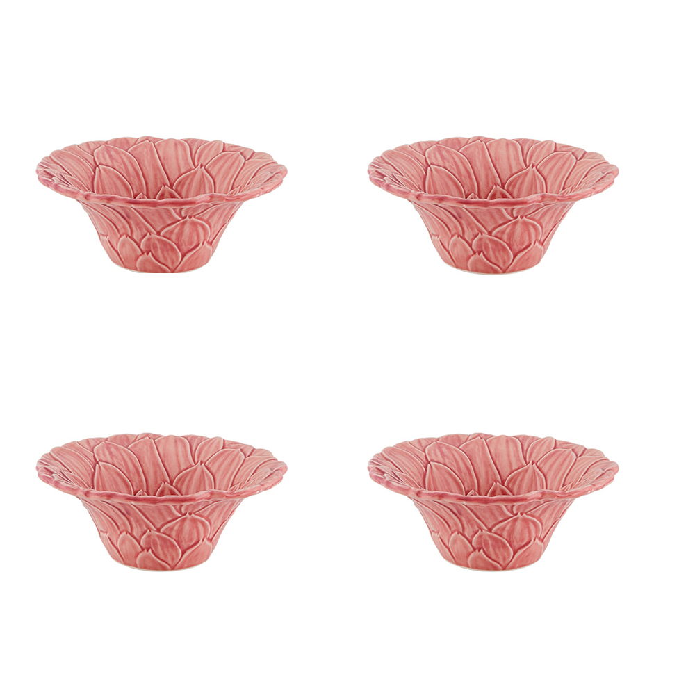 BORDALLO PINHEIRO Set 4 Ciotole Dalia 16 cm - immagine 2