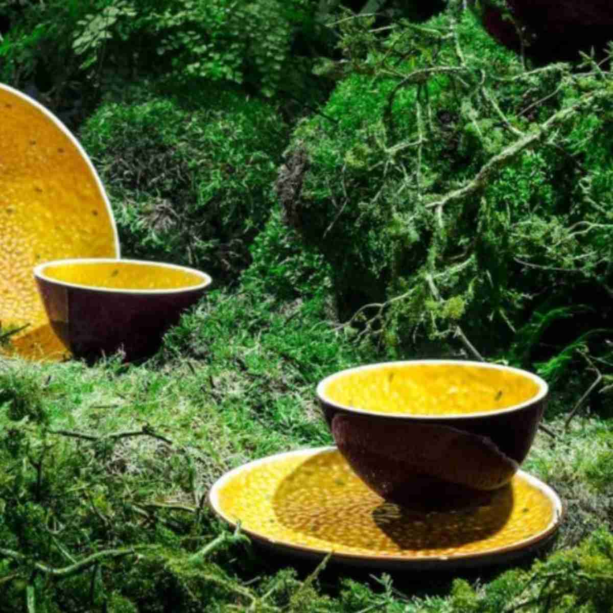 BORDALLO PINHEIRO Set 2 Piatti Dessert Passion Fruit - immagine 2