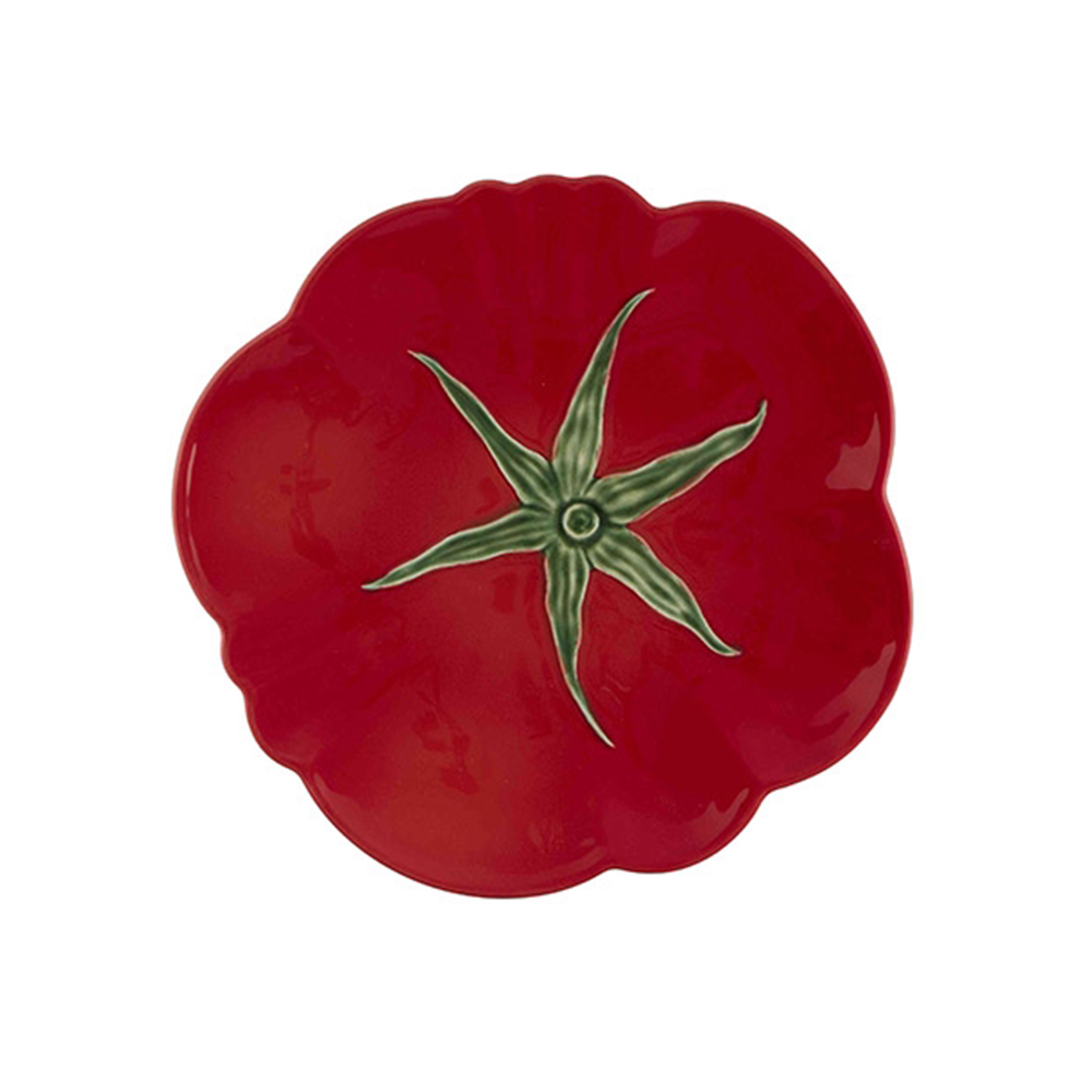 BORDALLO PINHEIRO Set 4 Piatti Piani Pomodoro 29 cm - immagine 3