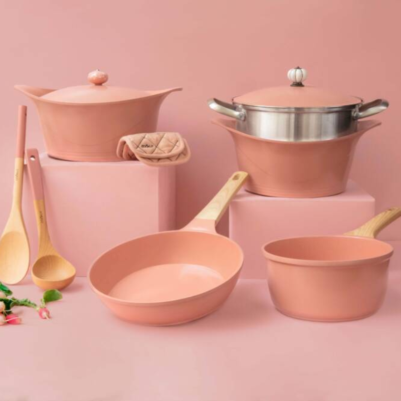 COOKUT Cocotte 20 cm Marshmallow