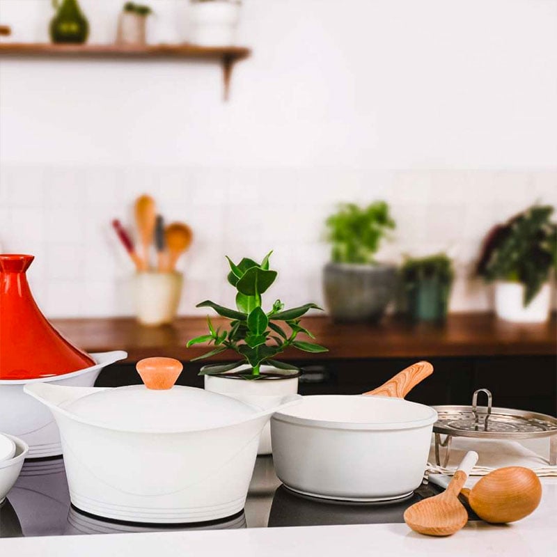 COOKUT Casseruola 16 cm Bianco - immagine 3