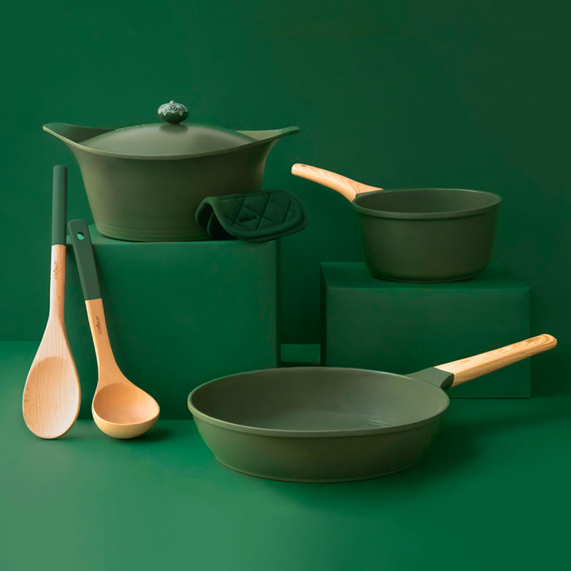 COOKUT Cocotte 24 cm Felce - immagine 4