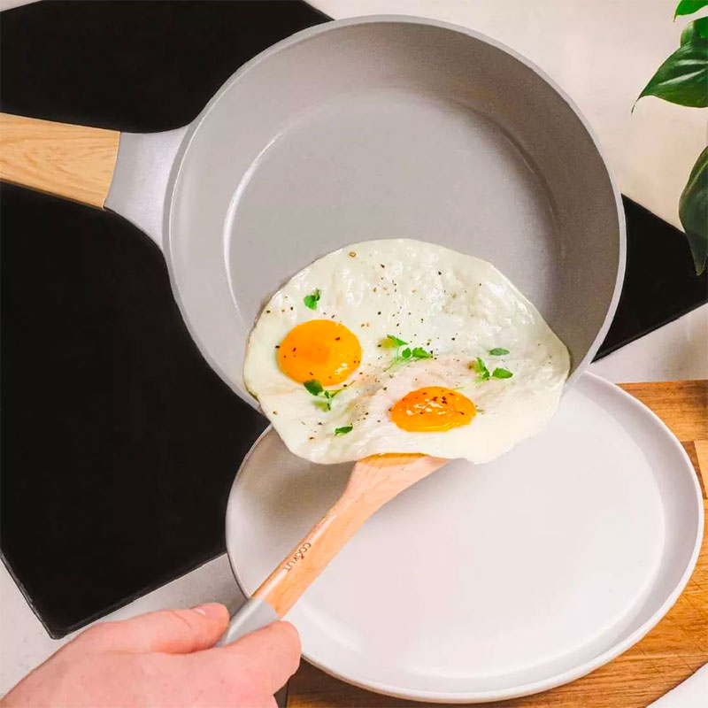 COOKUT Padella 28 cm Bianco - immagine 2