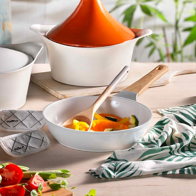 COOKUT Padella 28 cm Bianco - immagine 3