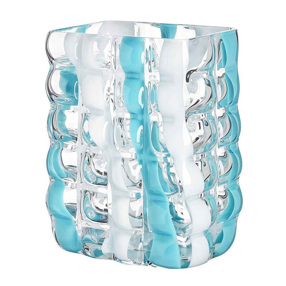 CARLO MORETTI Vaso Edmon I Piccoli Cristallo di Murano - immagine 8