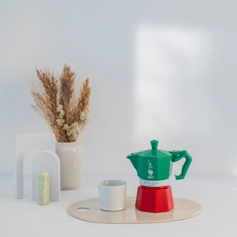 BIALETTI Moka Exclusive 3 Tazze Italia