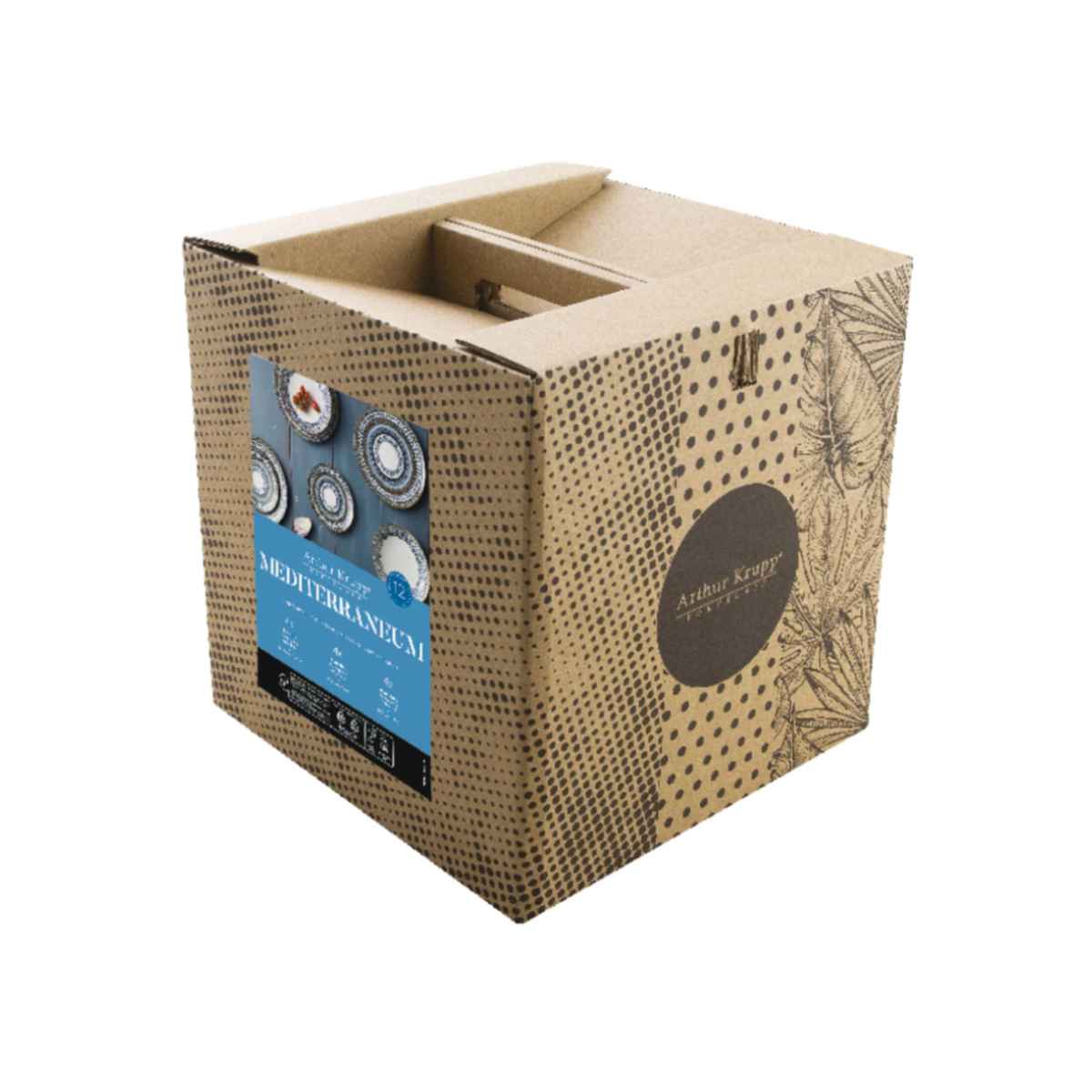 SAMBONET ARTHUR KRUPP Set 12 Piatti Mediterraneum