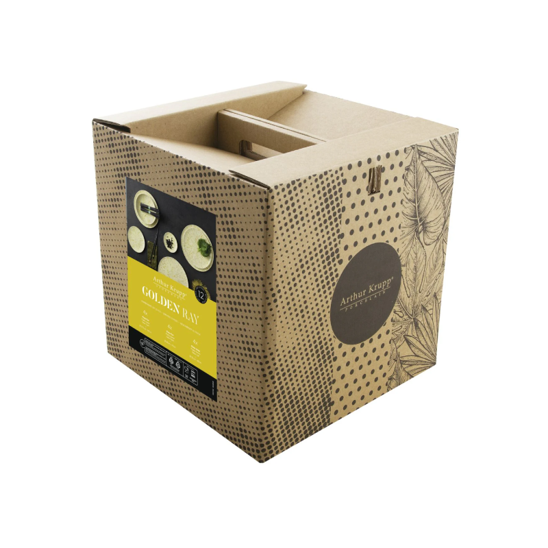 SAMBONET ARTHUR KRUPP Set 12 Piatti Golden Ray